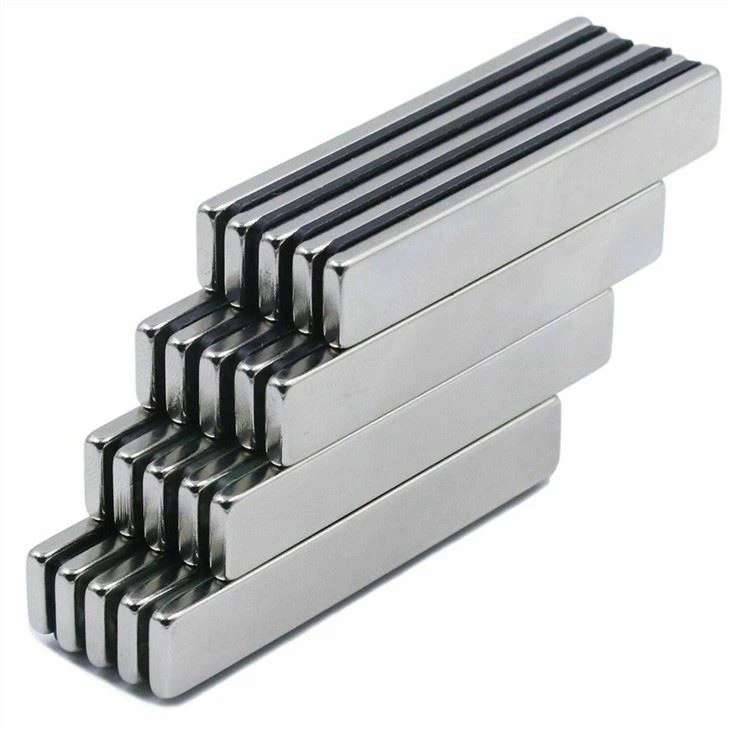 N35-N52 Strong Neodymium Iron Boron Bar Magnet