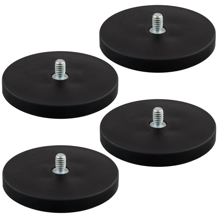 Getaran Dasar Magnetik Berlapis Karet-Magnet Pot Peredam untuk Pemasangan yang Aman HITECH MAGNETICS​